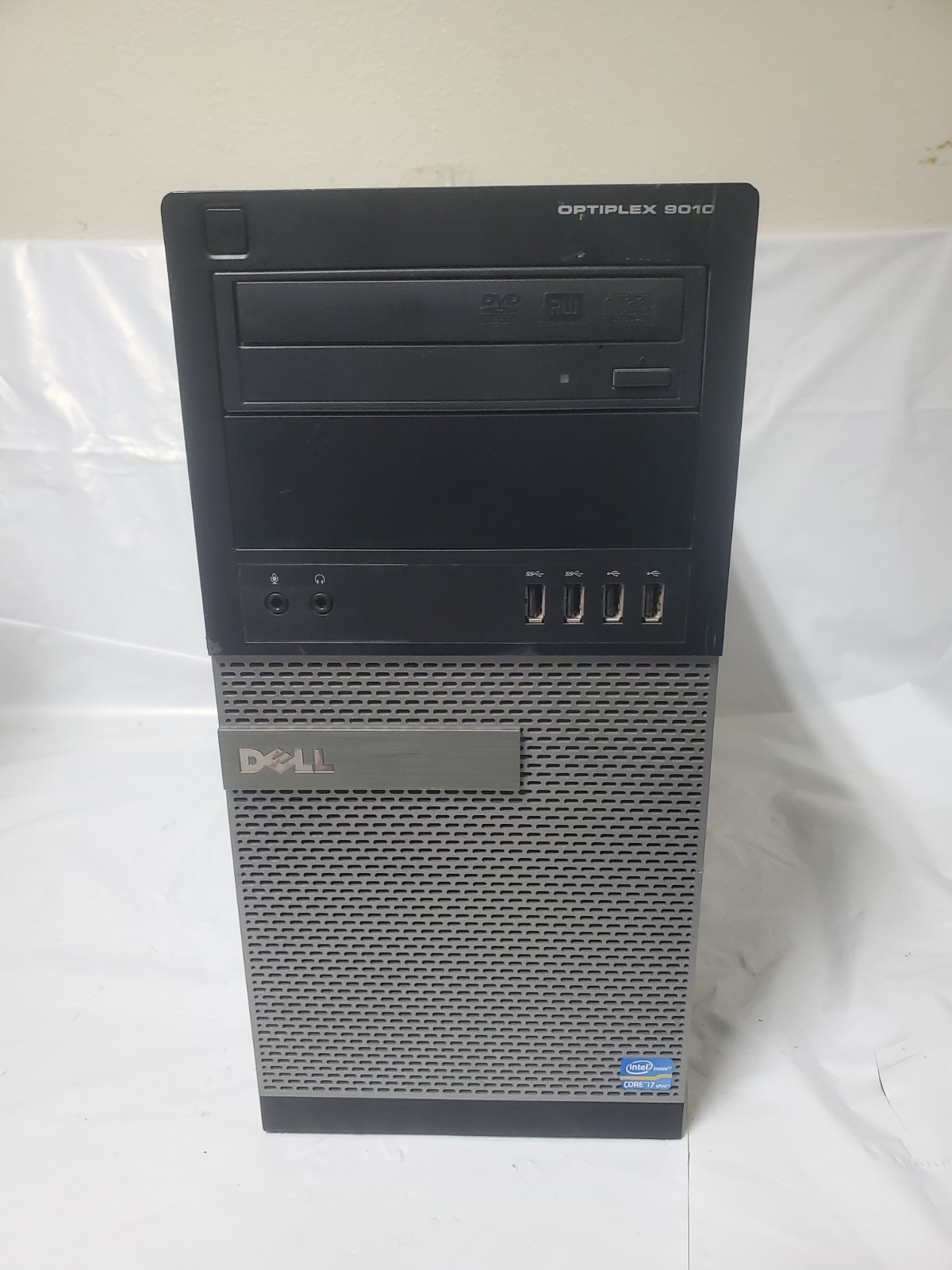 DELL OPTIPLEX 9010 Desktop MT Intel Core I7-3770 4GB Ram/No HDD/Working