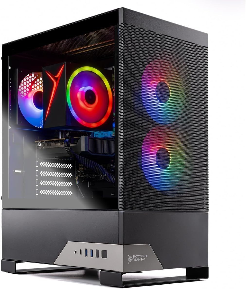 Skytech Gaming Nebula 2 AMD Ryzen 5 5500, NVIDIA RTX 5060 RAM 3200 650w Gold PSU