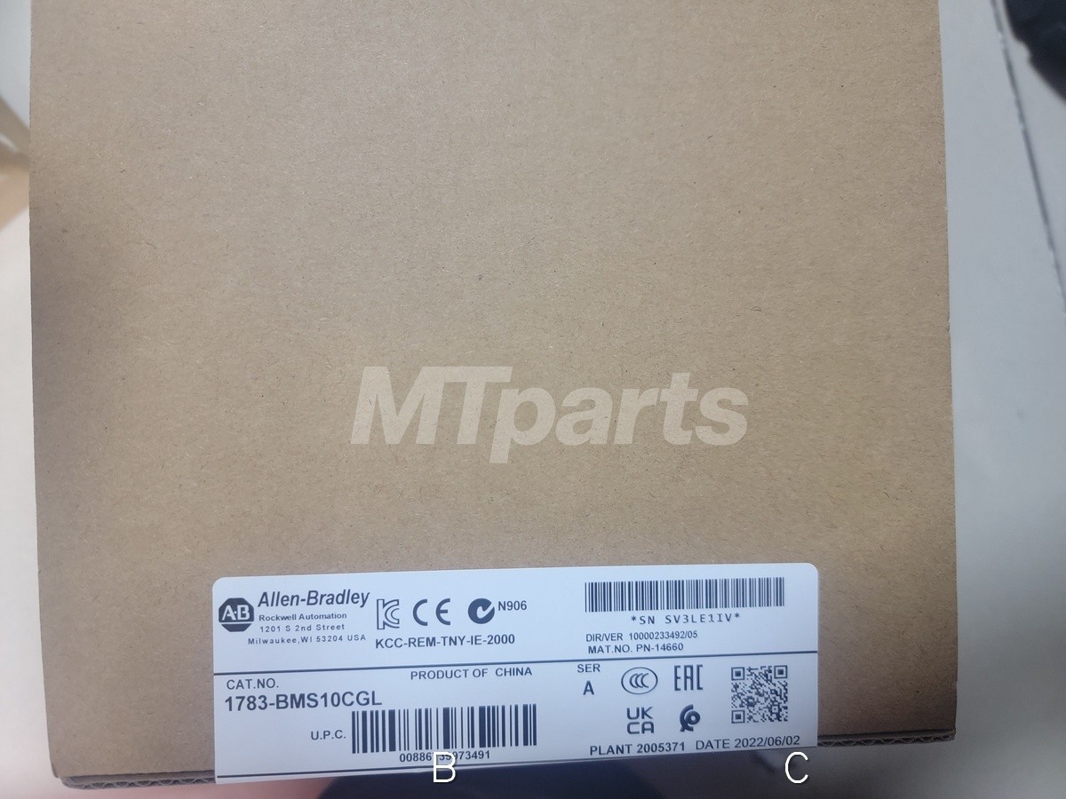 Surplus 1×New Allen-Bradley 1783-BMS10CGL US Seller 1 year warranty