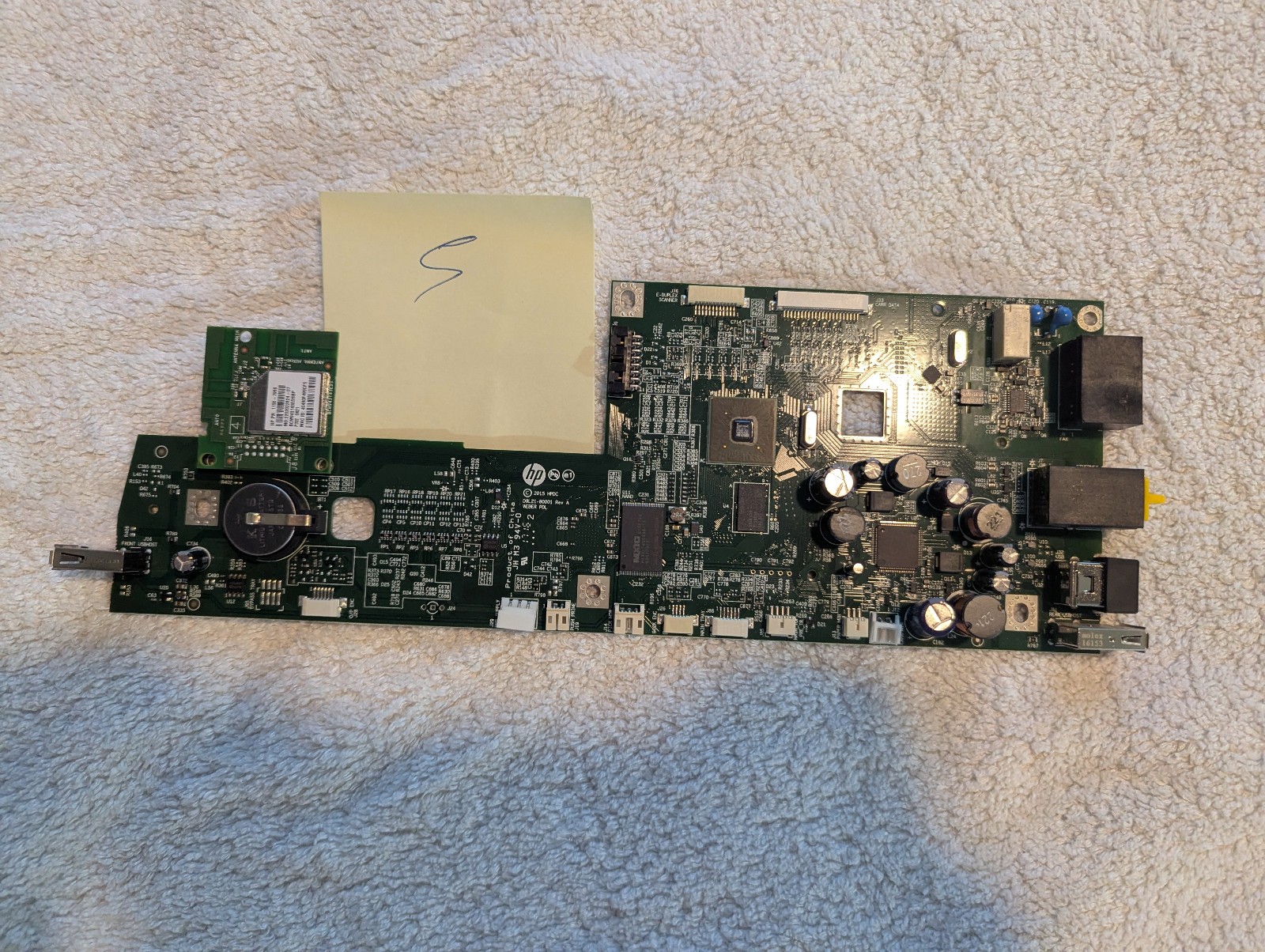 HP OfficeJet Pro 8740 Main Formatter Board D9L21-80001 WEBER PDL OEM Working