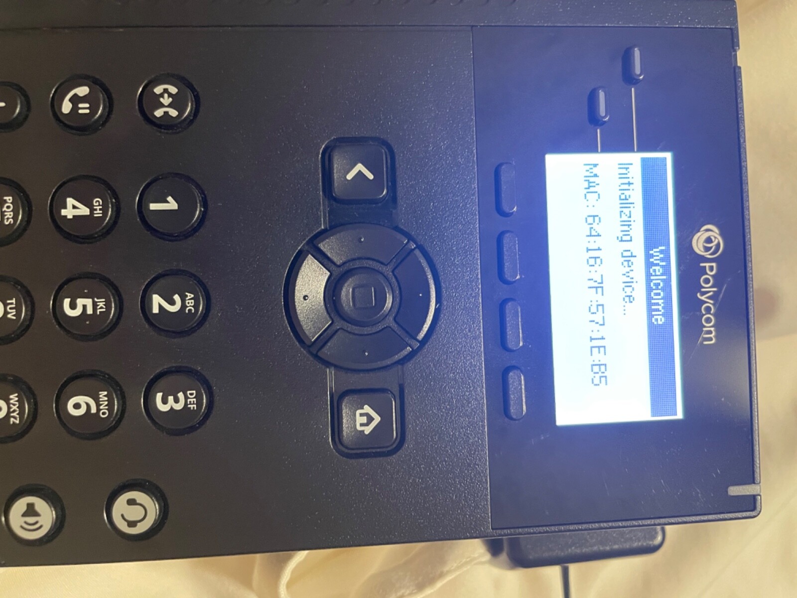 Polycom VVX 150 2-line Business IP Phone lightly used - Black
