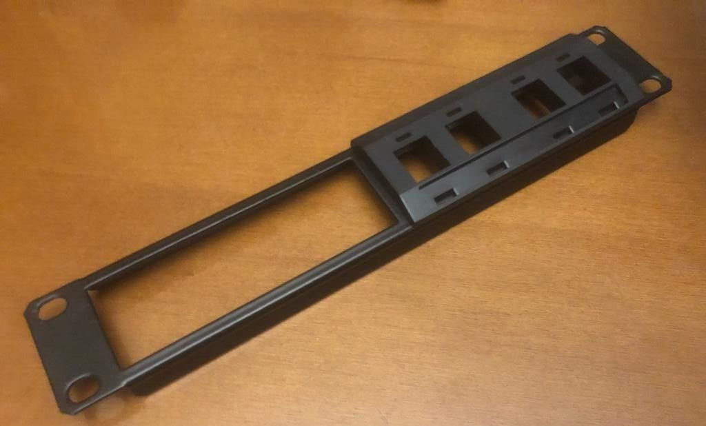 10" Rack Mount Body 4 Ports Network Data Lan Ethernet