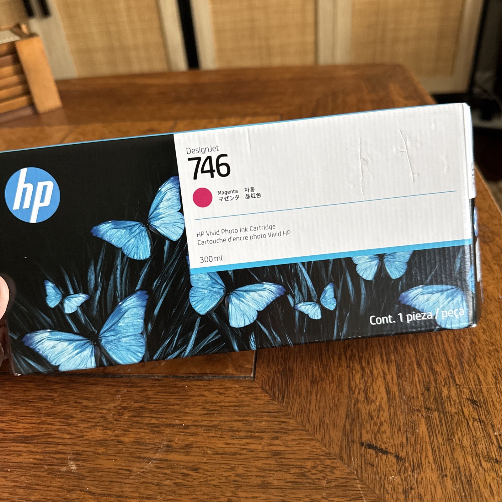 NEW HP DesignJet 746 MAGENTA Vivid Photo Ink Cartridge Exp. Dec 2026 Printer