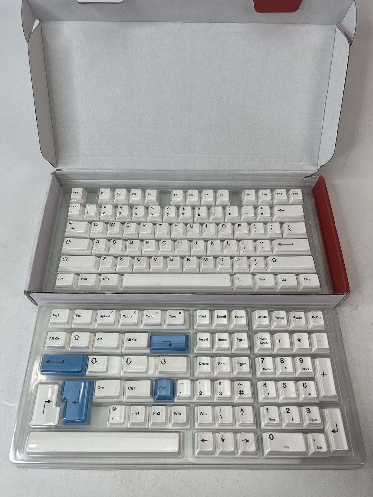 HK Gaming Dye Sublimation PBT Keycaps Set for Mechanical Keyboard