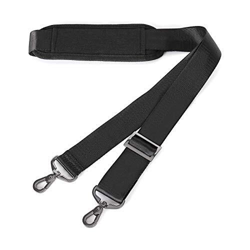  56 Inch Shoulder Strap, Adjustable Thick Soft Universal Replacement Non Black