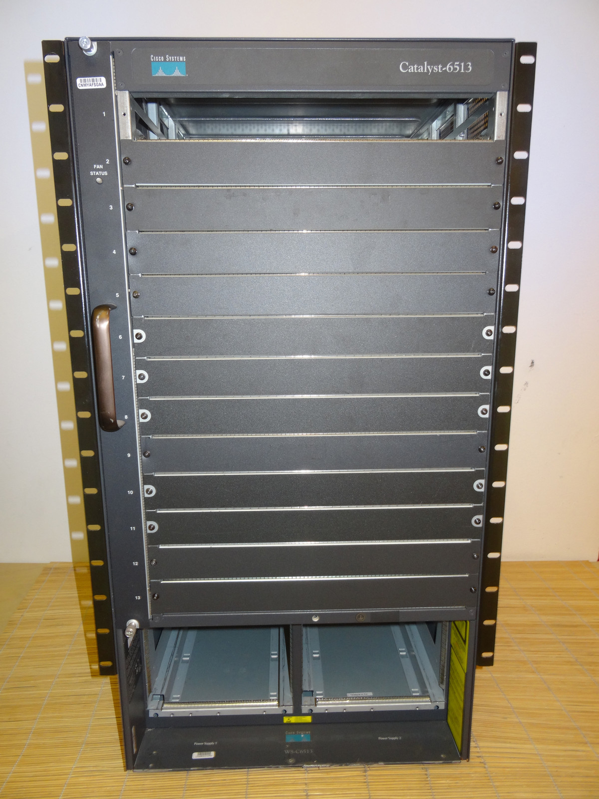 Cisco WS-C6513 Catalyst Chassis Only