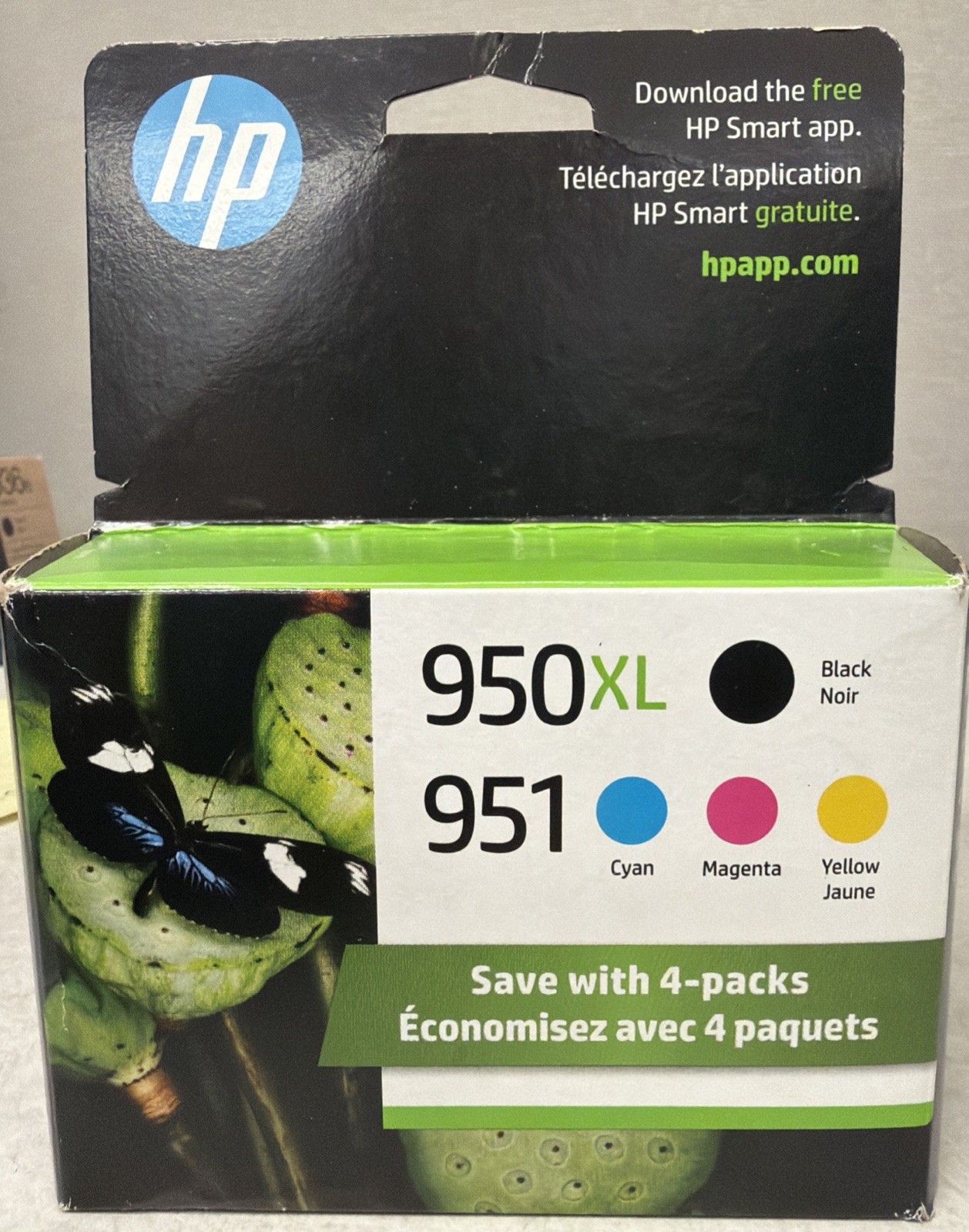 Genuine HP 950/951 B/C Ink Cartridge-Combo-Box-OEM INK-Before 2025