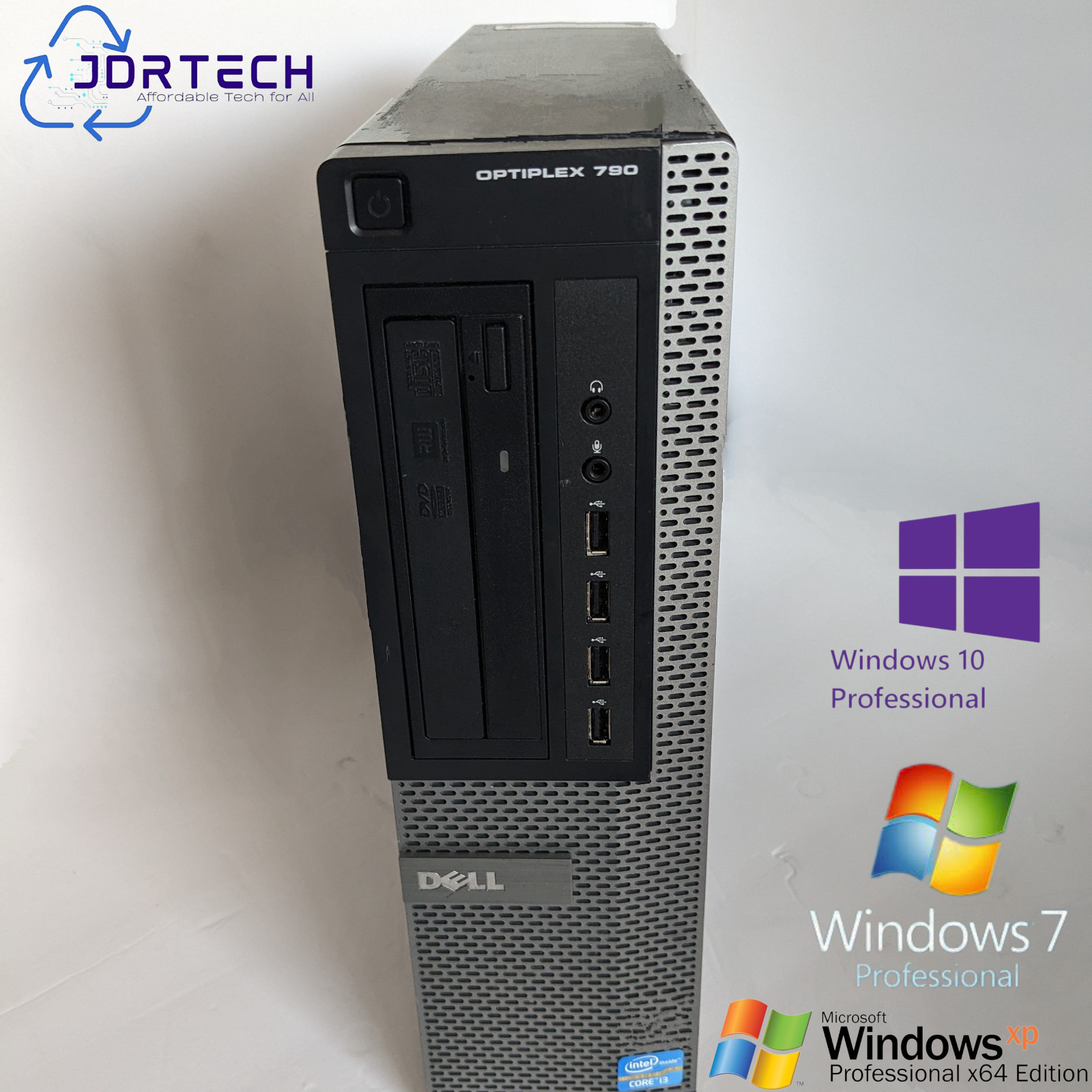 Customizable Retro Desktop Dell Optiplex 790 SFF Intel i5 SSD 16 GB W10/W7/XP