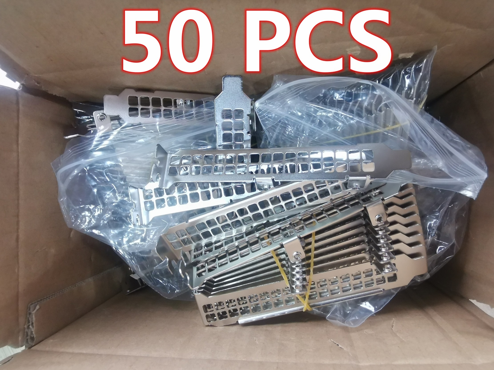 50PCS Supermicro Full Height Bracket For AOC-S3008L-L8I L8E AOC-S3108L-H8IR