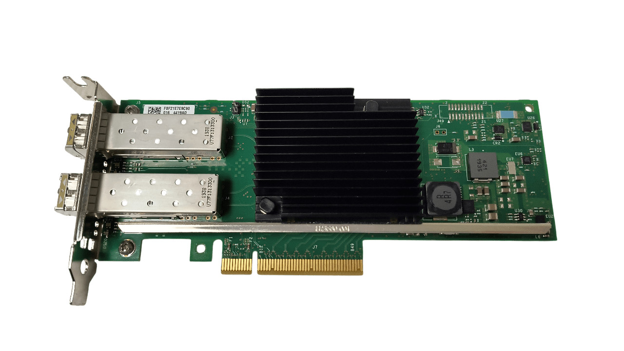 Dell 5N7Y5 Intel X710-DA2 Dual Port 10GB Network Adapter Half Height w/ SFPs