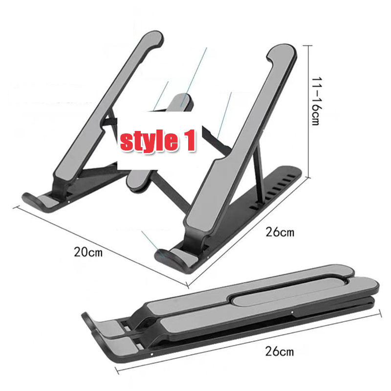 Portable Laptop Stand Adjustable Foldable Notebook Tablet Holder Desk Wholesale
