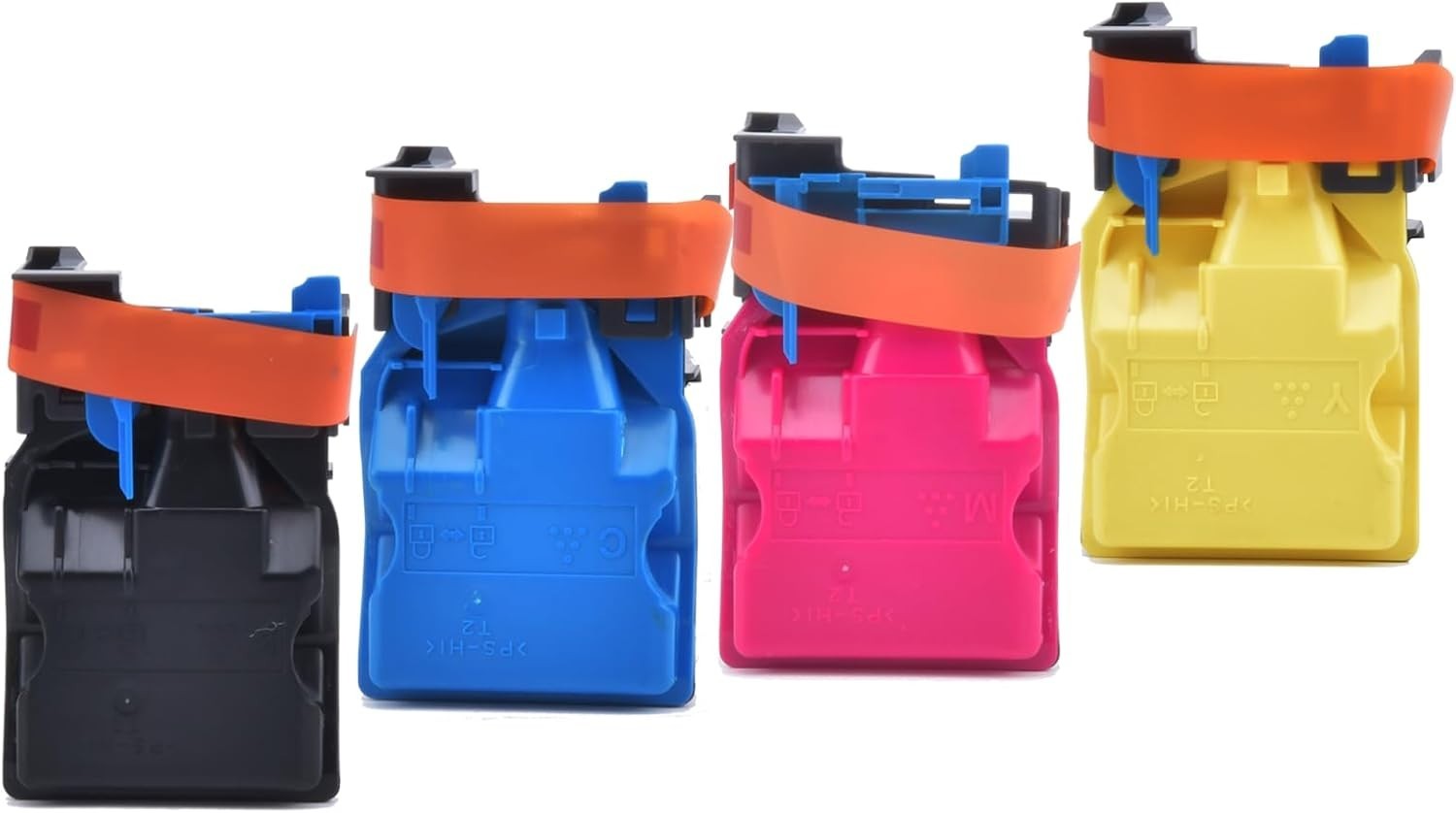 4 pack Minolta TNP50 TNP-50 TNP51 TNP-51 Toner Cartridge for Konica Bizhub C3100