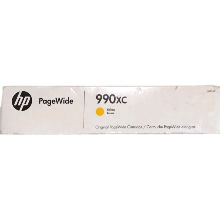 Genuine HP 990xc Yellow Ink Cartridge M0K24XC PageWide P75050 P77750 - New