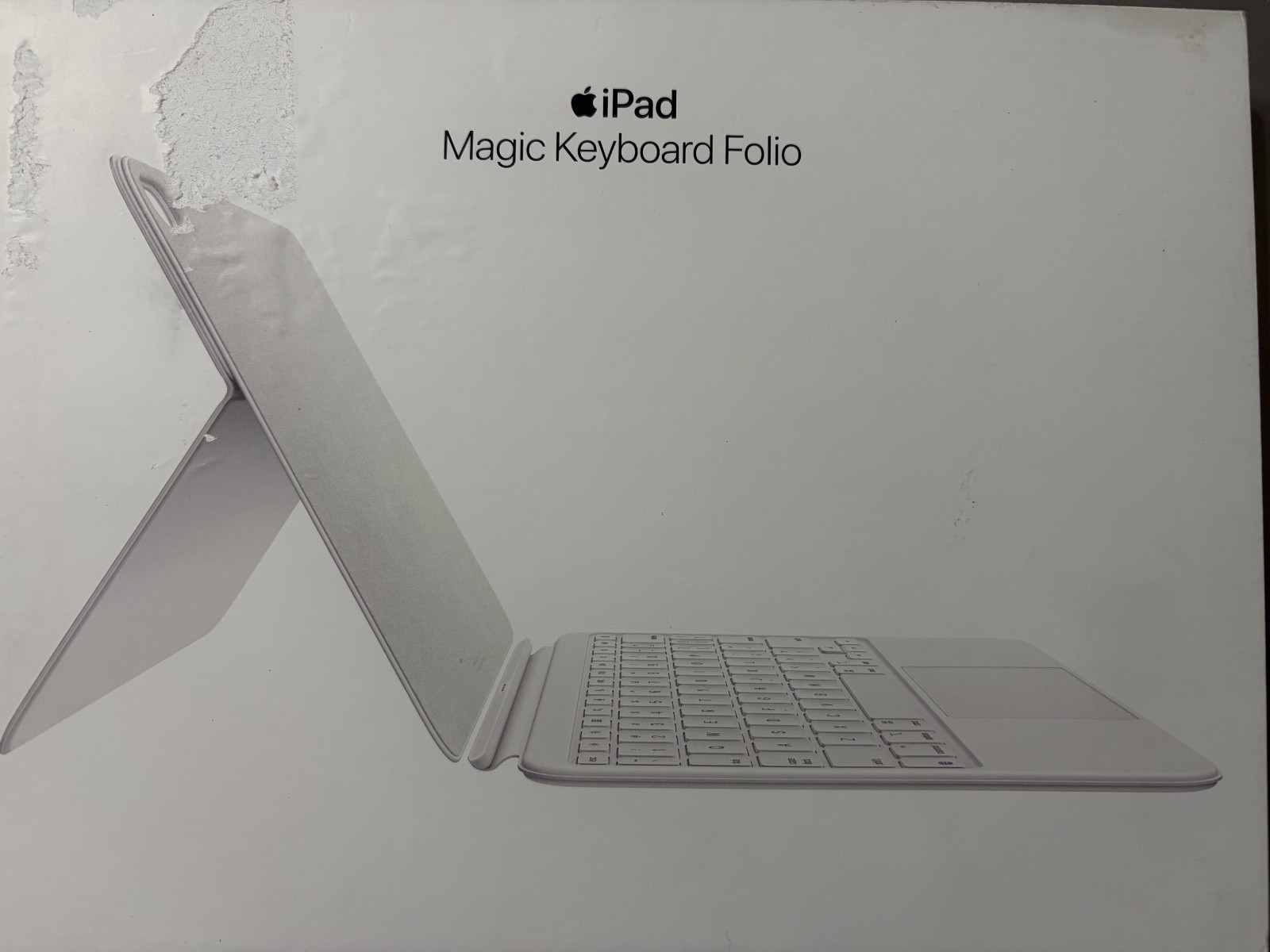 Apple - Magic Keyboard Folio for iPad (A16) - White MQDP3LL/A