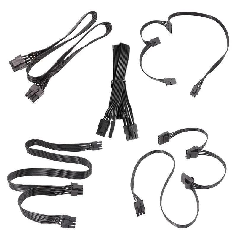 8P/6P To  SATA IDE Molex ATX3.0 Power Cable for Segotep GP650G GP750G GP850W 