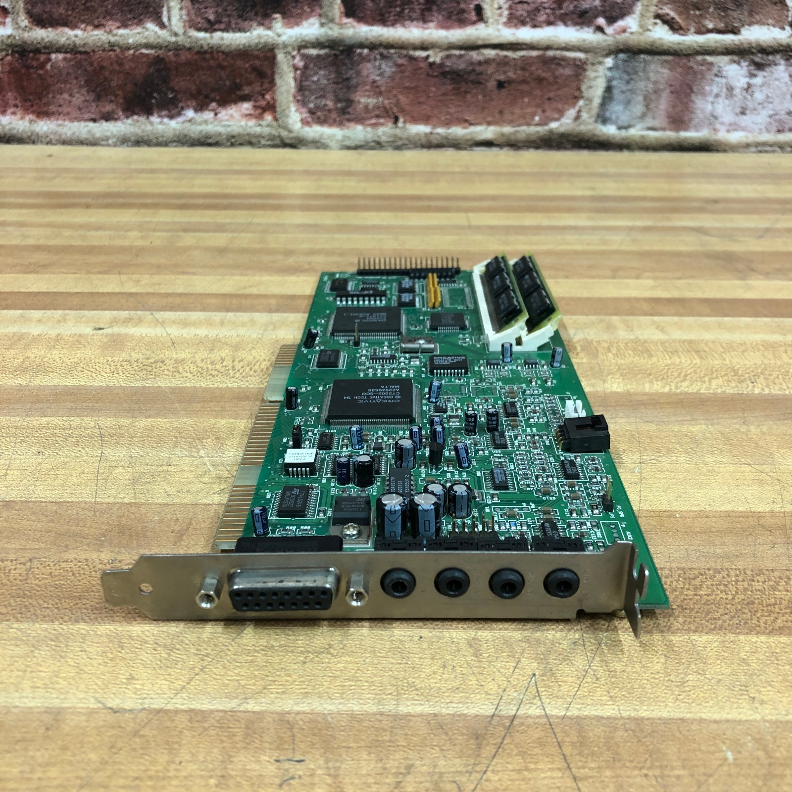 Creative Labs Sound Blaster 32 CT3600 ISA Sound Card SB32 PnP (WORKS) w/RAM