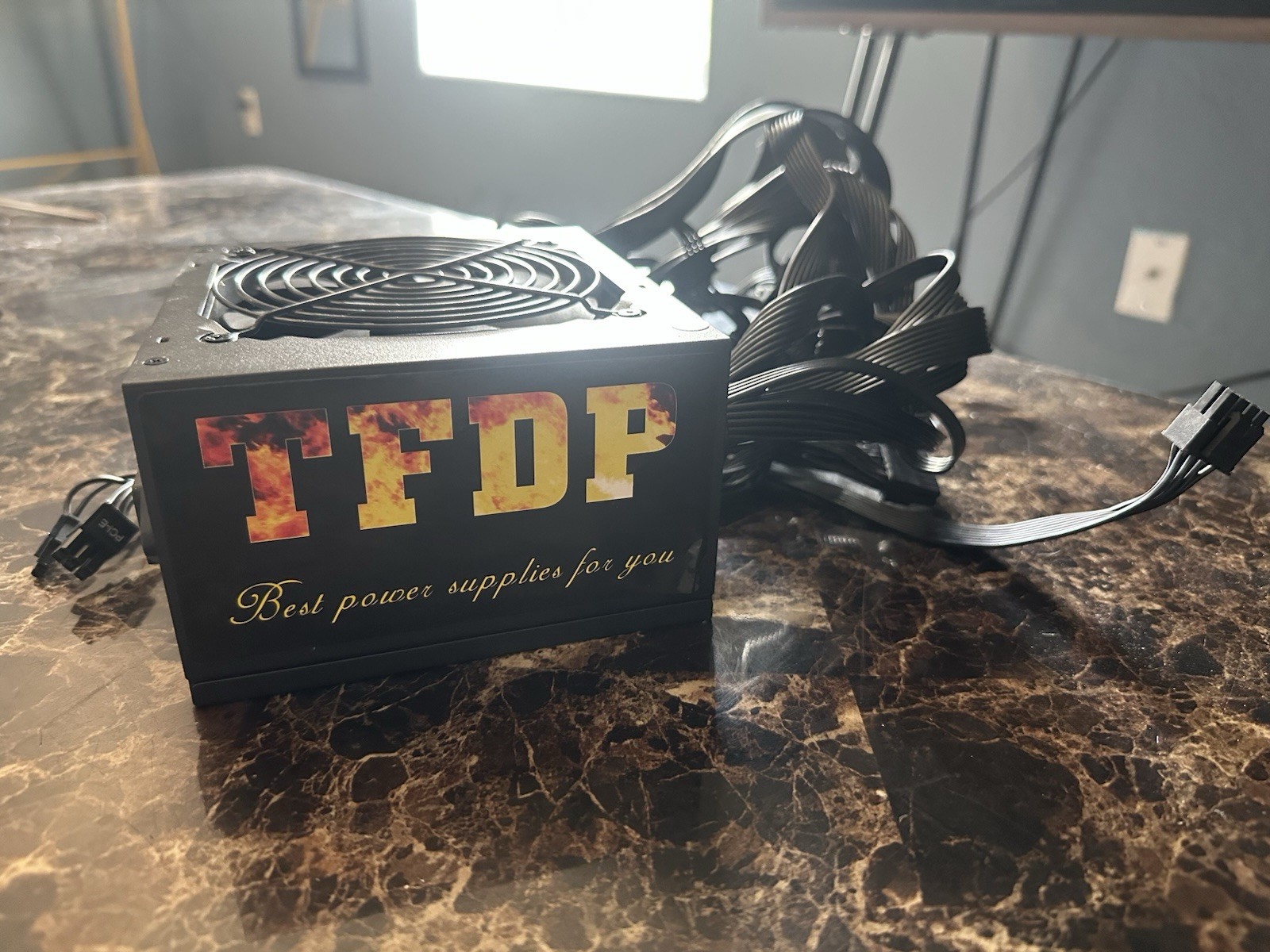TFDP 800W Fully Modular ATX Power Supply with 90 Plus Gold Silent Fan Connectors