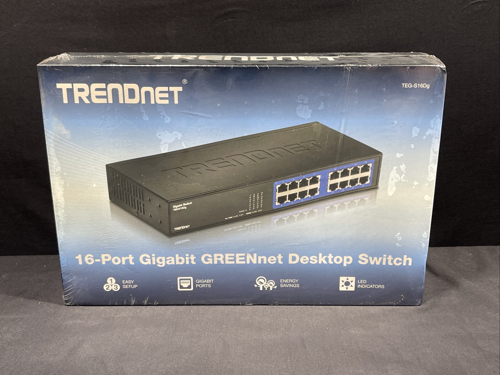 TRENDnet TEG-S17Dg, 16-Port Gigabit GREENnet Desktop Switch