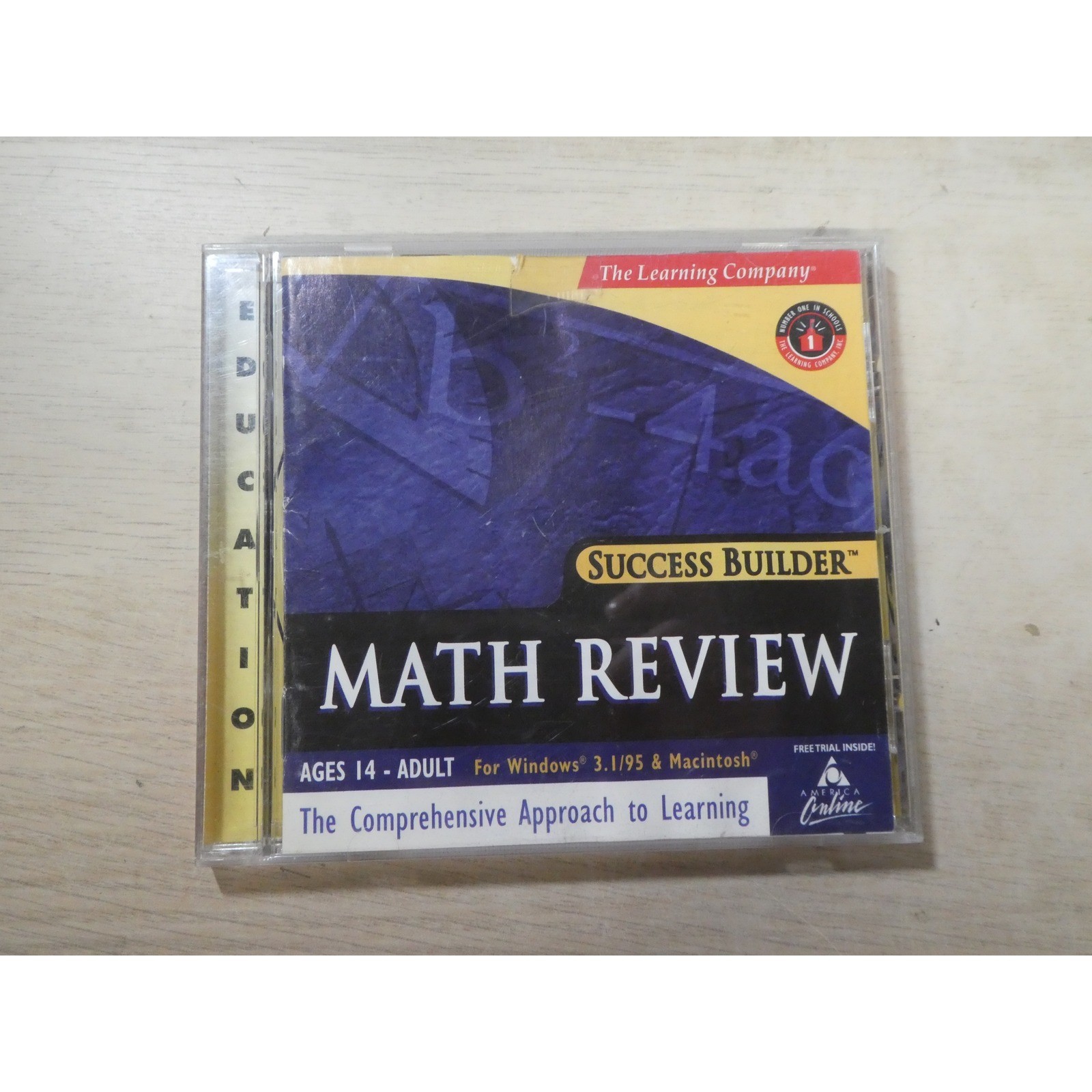 Success Builder Math Review PC Mac CD-ROM The Learning Company Vintage 1998