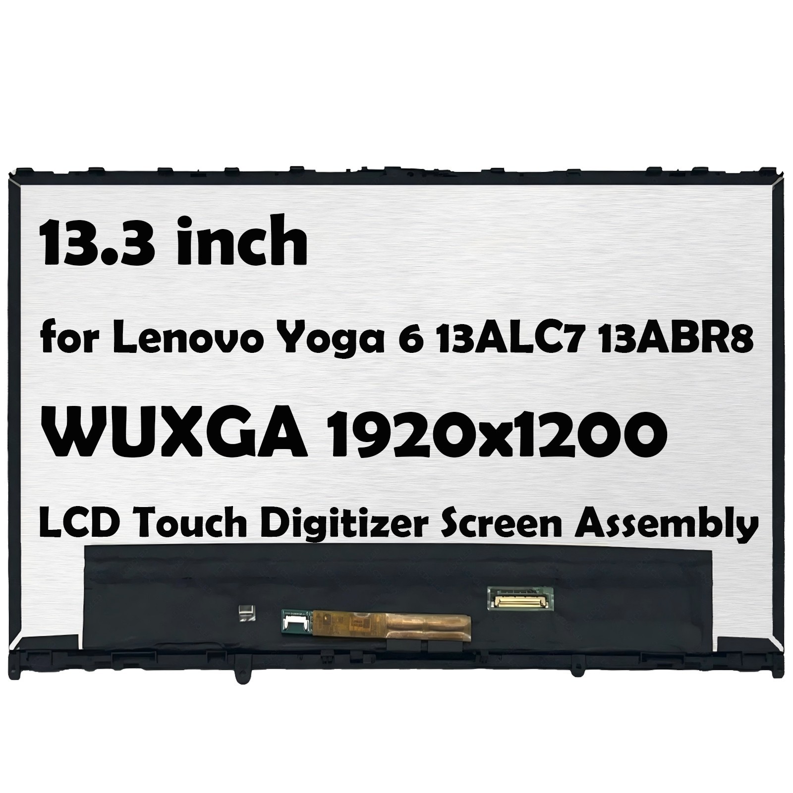 LCD Touch Glass Digitizer Screen for Lenovo Yoga 6 13ALC7 82UD005MAU 82UD009TUS