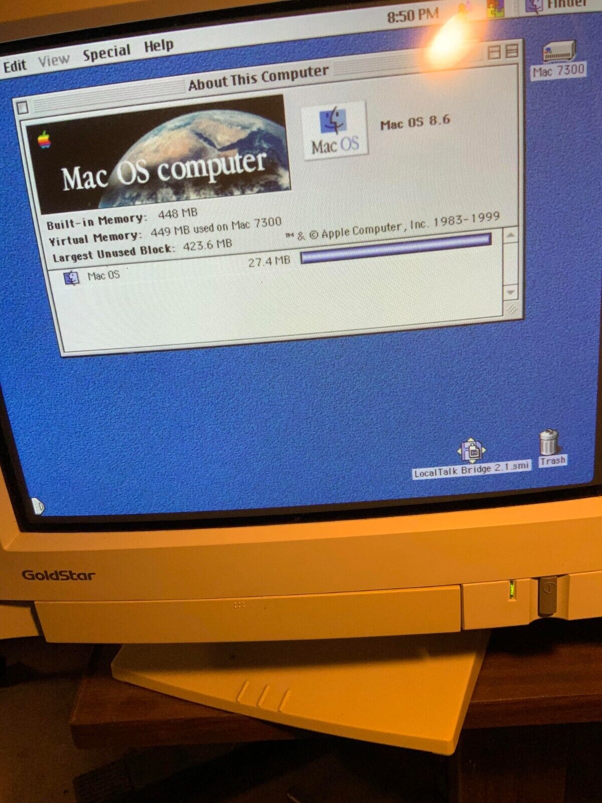 Vintage Apple Power Mac 8600/300 AV Desktop Computer, tested, works KB & M, RARE