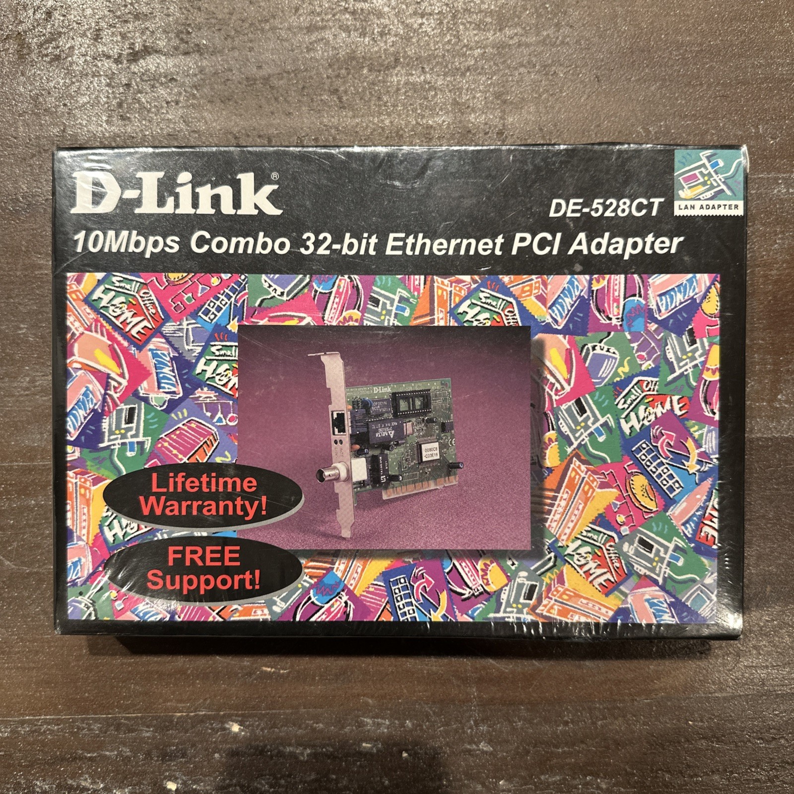 D-LINK DE-528CT 10Mbps Combo 32-Bit Ethernet PCI adapter