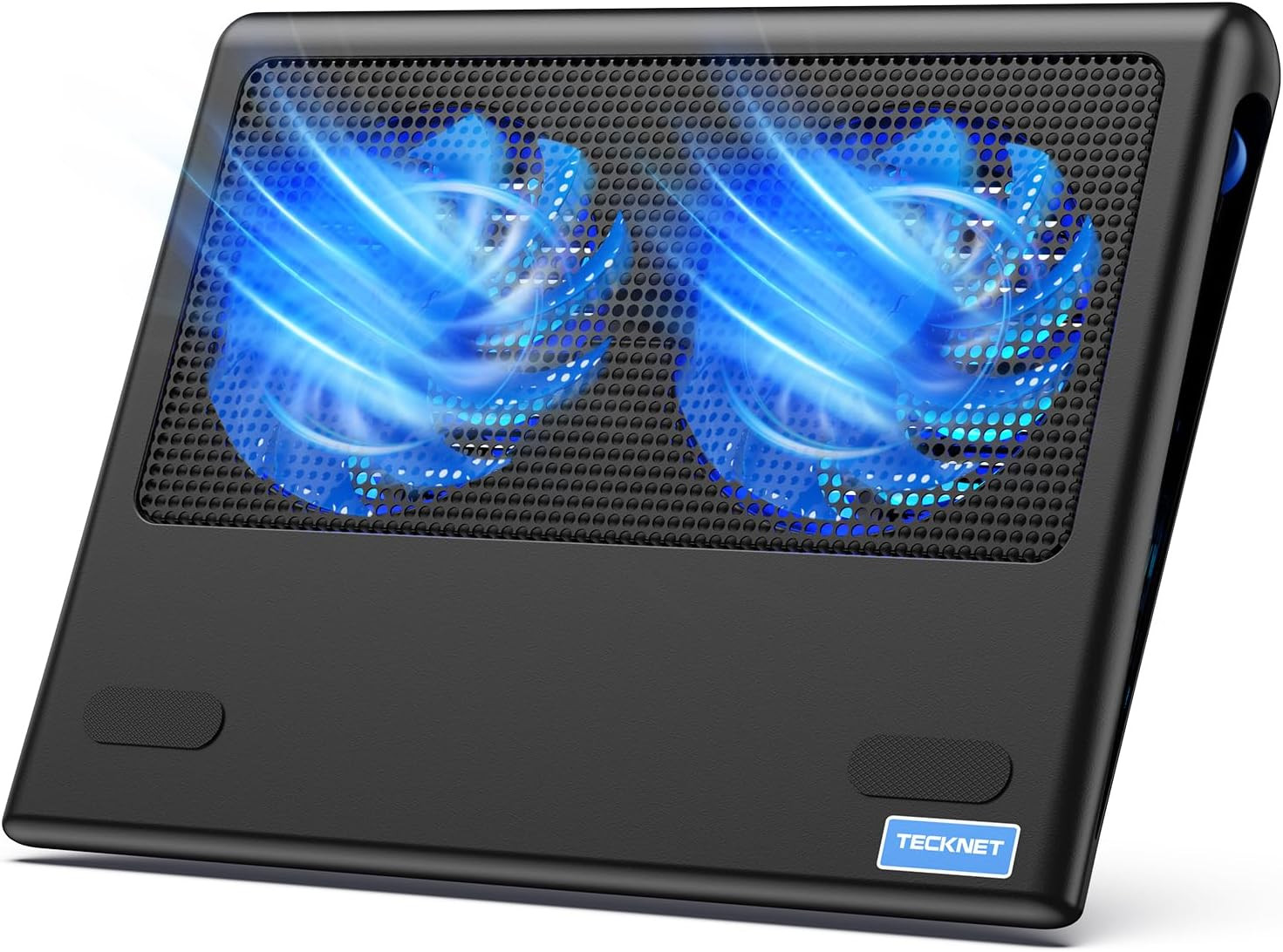 TECKNET Laptop Cooling Pad - 12"-15.6" Laptop Cooler, Powerful Cooler and Ultra