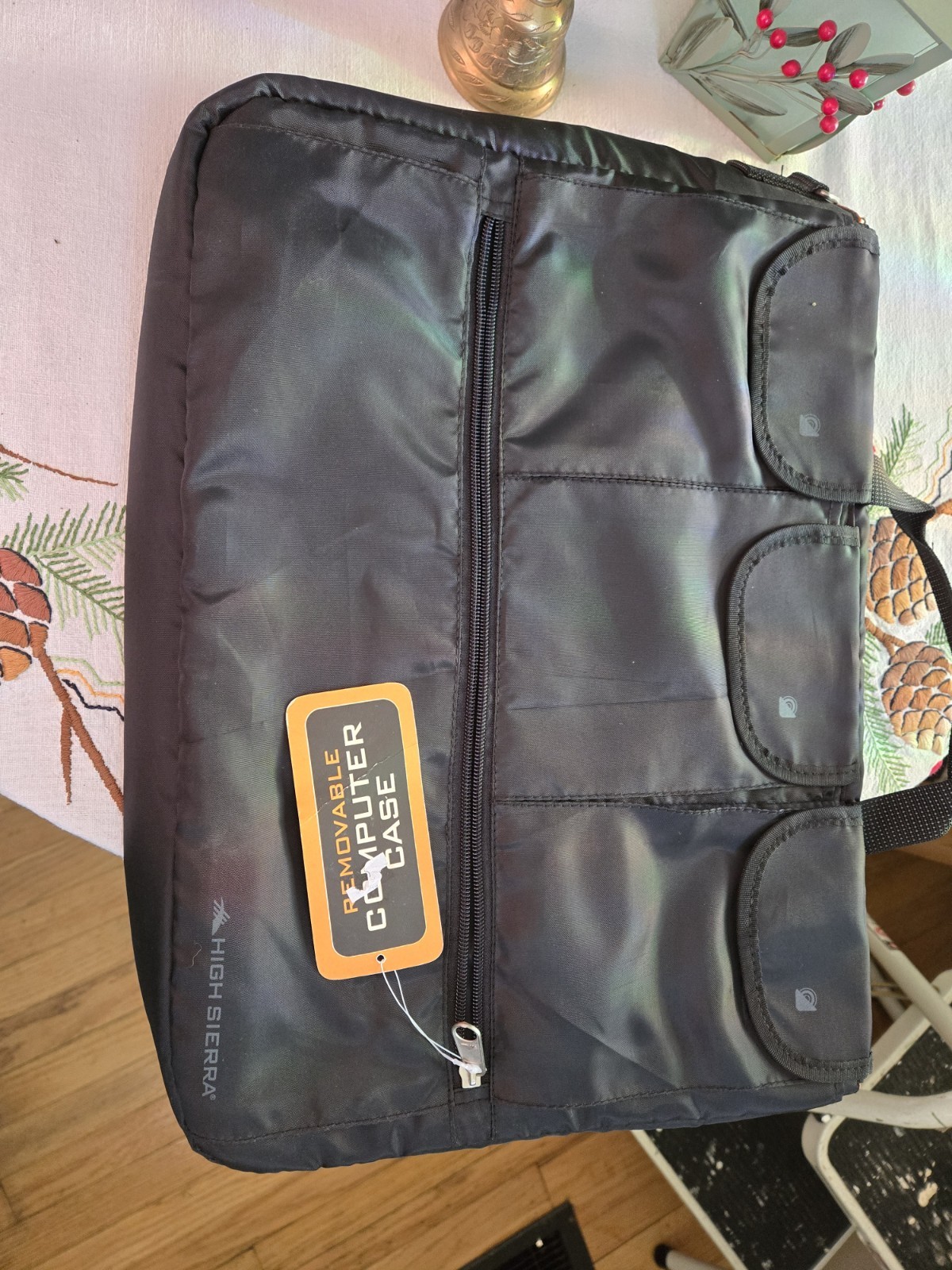 High Sierra Computer Bag 18x13x2 Black Laptop Case Travel Bag