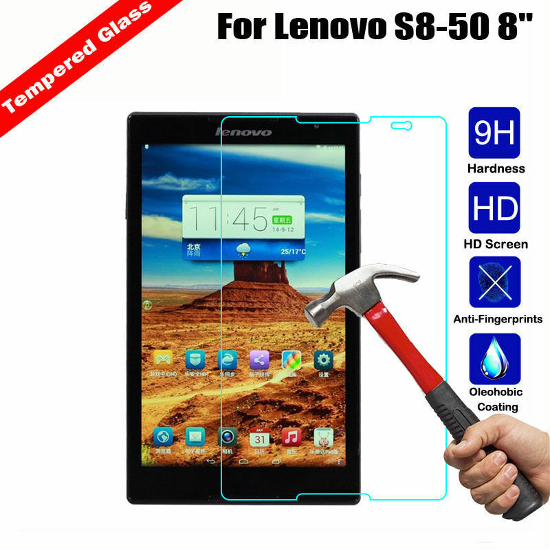 2Pcs Lenovo Tab 3 4 Plus M7 M8 Anti Explosion Tempered Glass Screen Protective