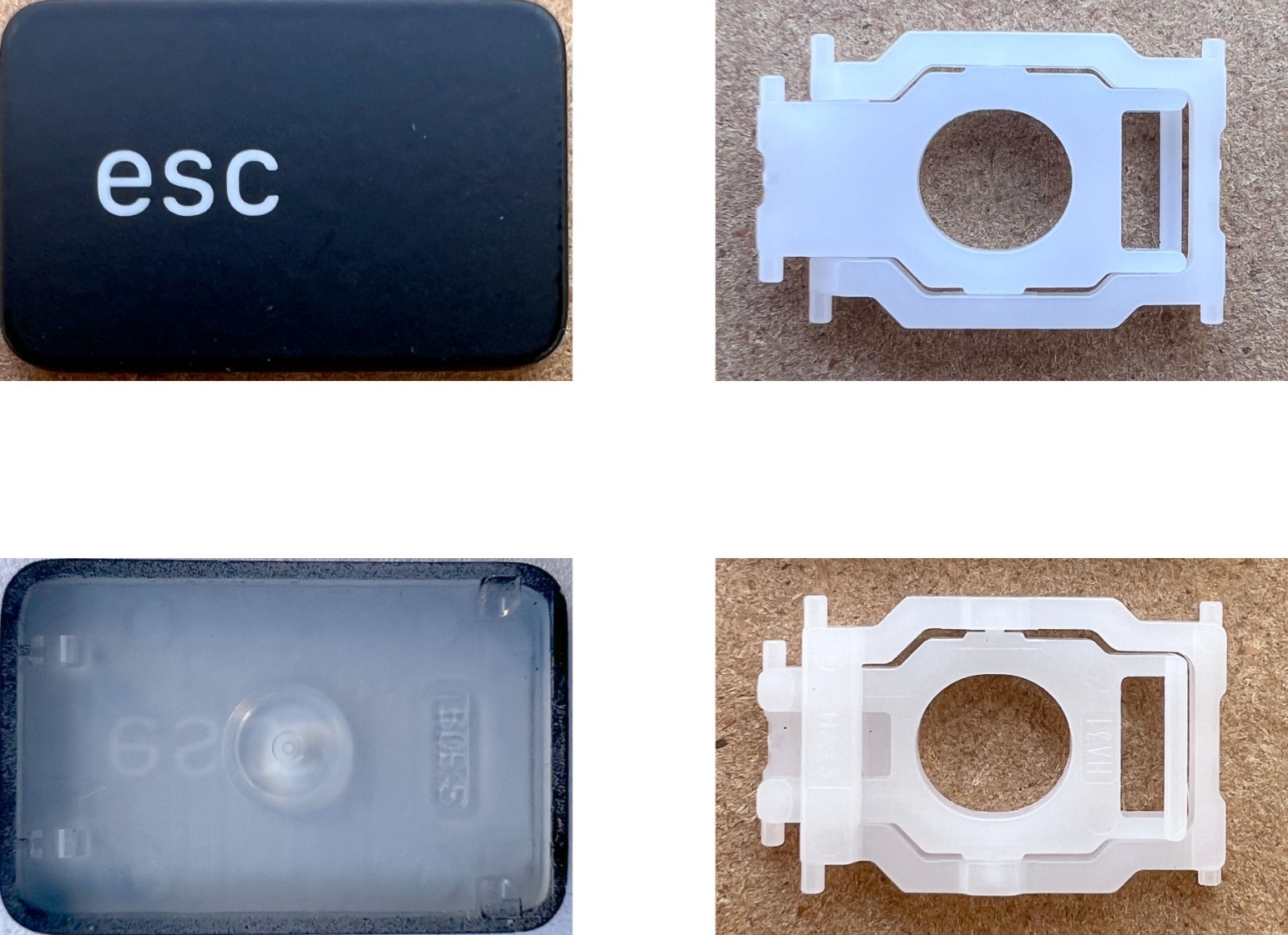 MacBook Pro 13" 16" Keycap Replacement A2141 A2251 A2289 A2338 OEM w/ Hinge