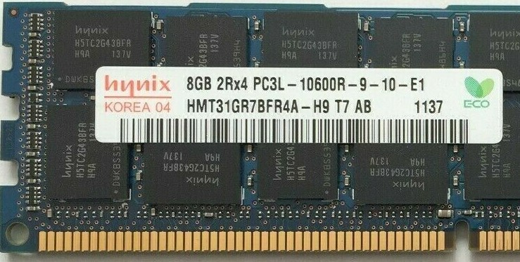 *Genuine Cisco 15-12291-01 Hynix 8GB DDR3 HMT31GR7BFR4A-H9 PC3L-10600R 2Rx4 DIMM
