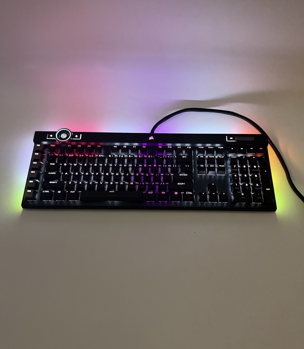 Corsair K100 RGB Optical-Mechanical Gaming Keyboard - Black