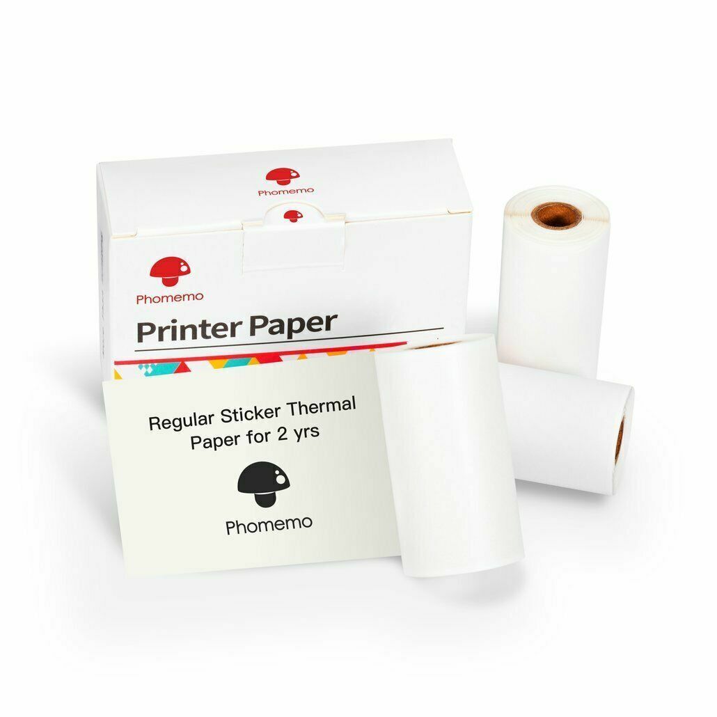 Phomemo M02X Pocket Printer, Mini Thermal Printer, Portable Bluetooth Printer