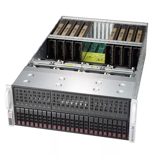 Supermicro SYS-4029GP-TRT 24x2.5”4x2000W 4U Support 8xGPU or LGA3647 CPU