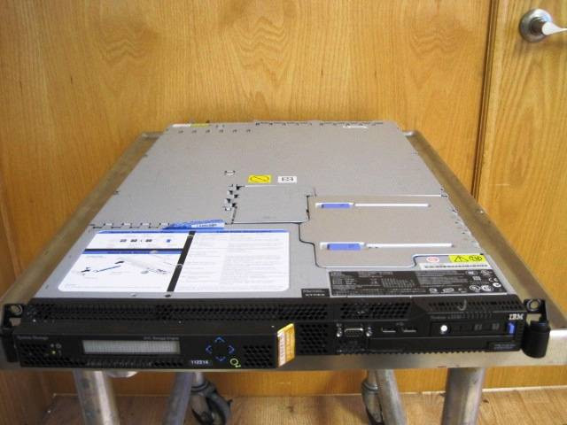 IBM SVC Storage Engine System X 3550 P/N 2145 1U No HD Type 2145-8G4
