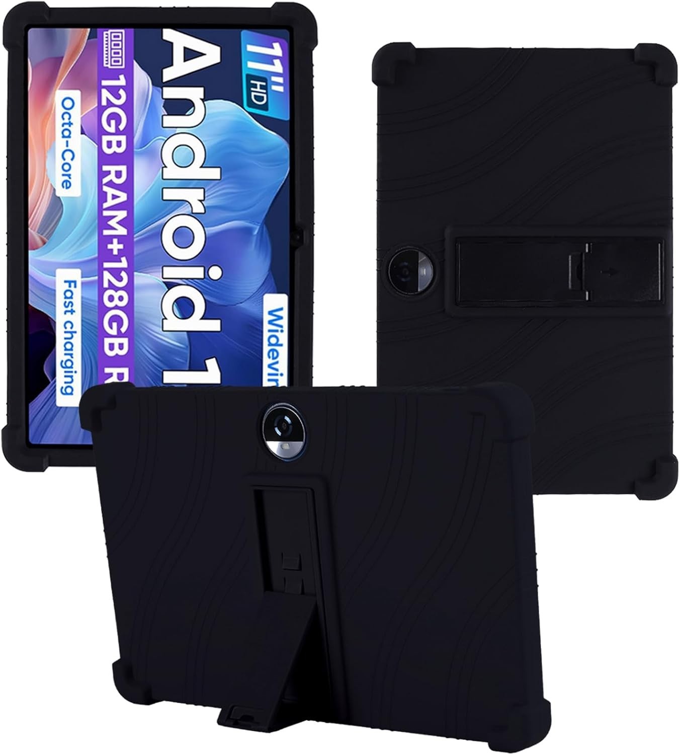 Universal 11 Inch Tablet Case Shockproof Stand Silicone 11" Android Tablet Cover