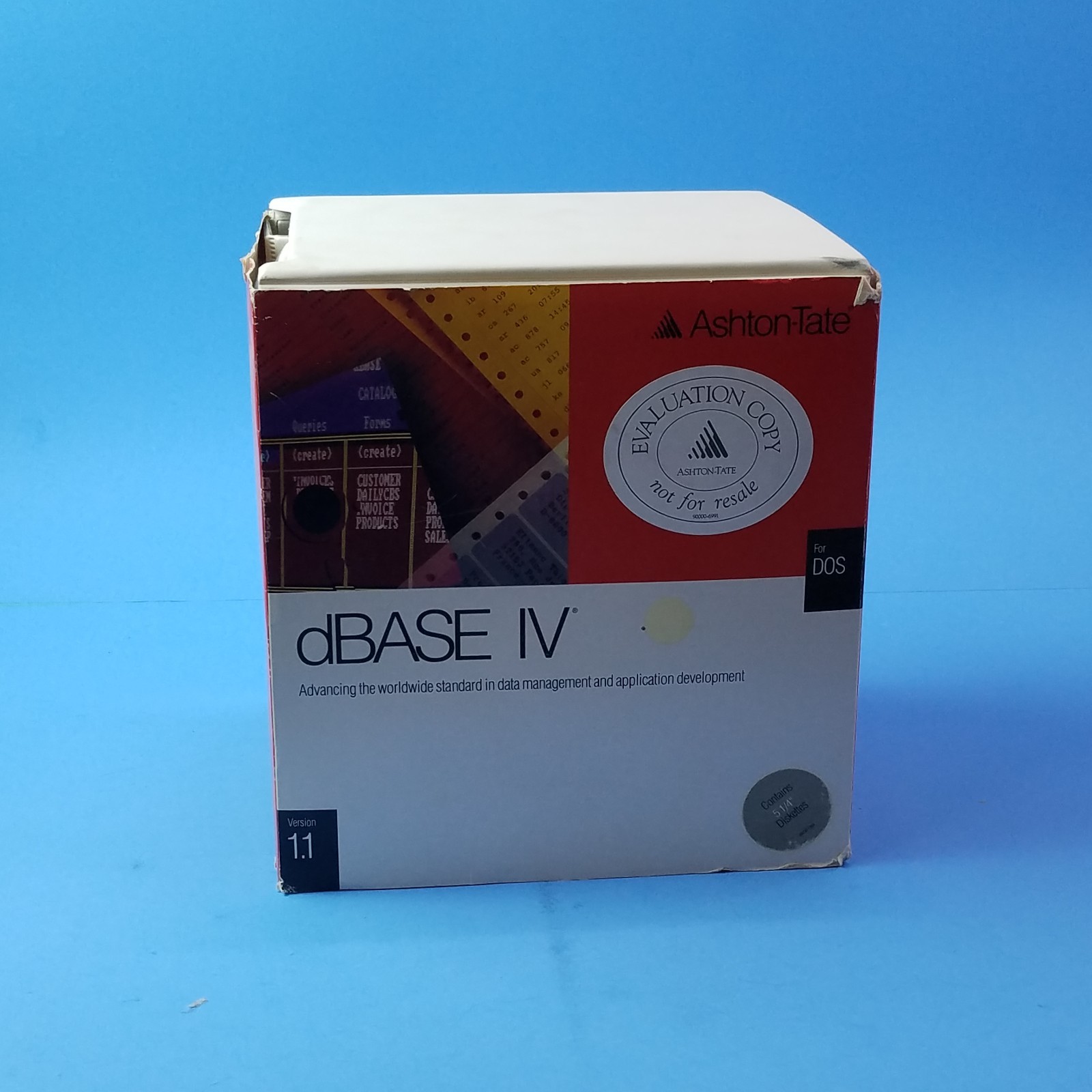 Ashton-Tate dBase IV Developer's Edition Version 1.1 For DOS - Open Box