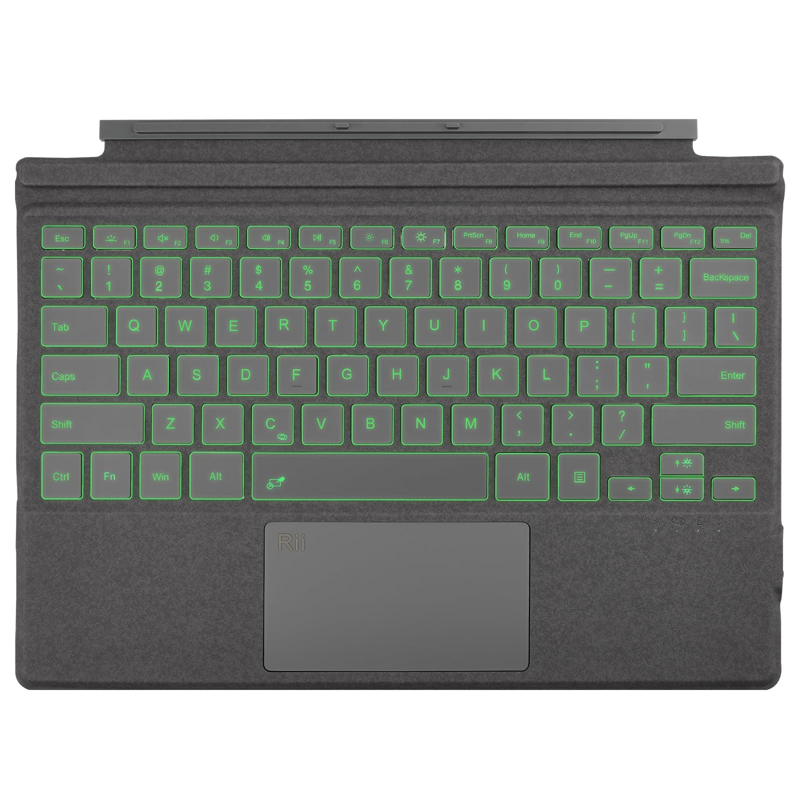 Rii Surface Pro Type Cover,Ultra-Slim Portable Bluetooth Wireless Keyboard wi...