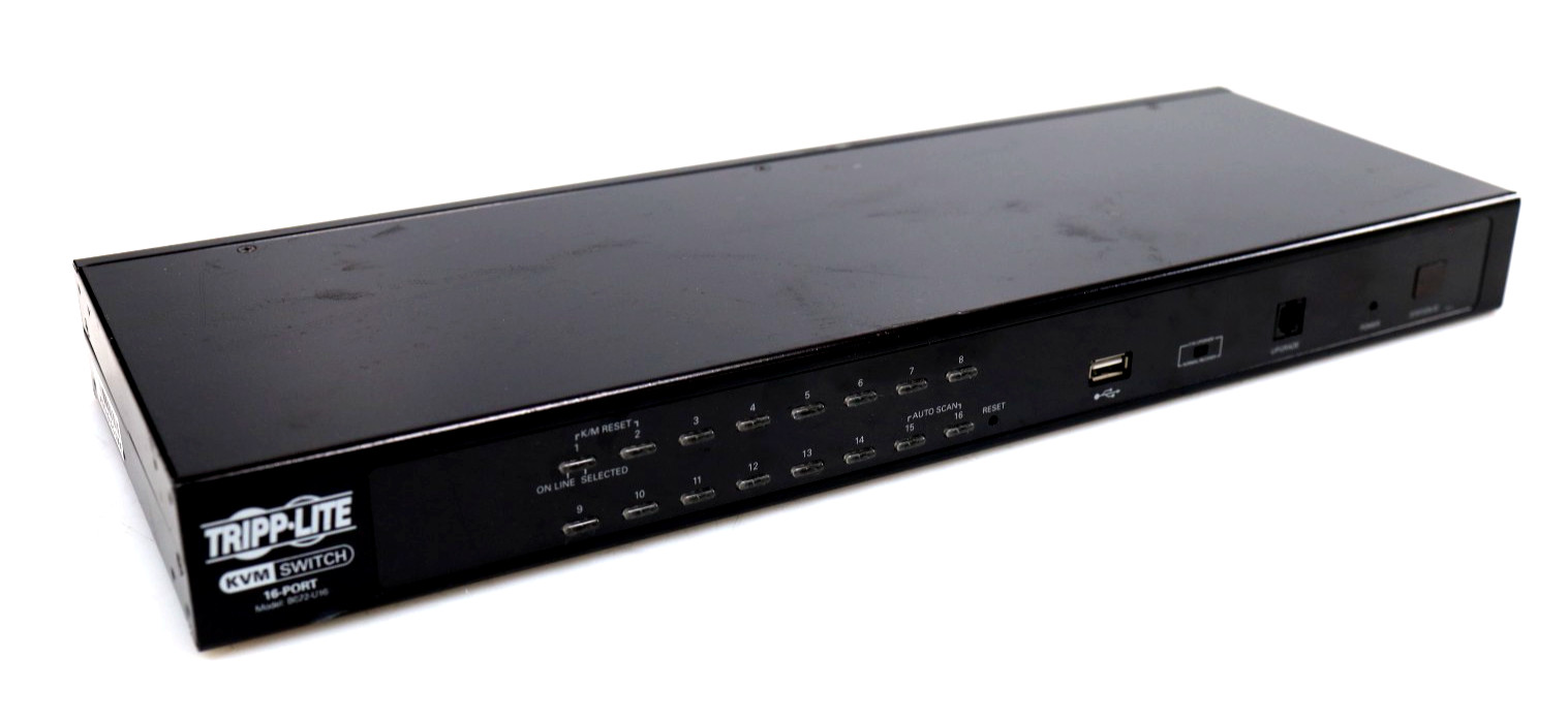 Tripp Lite Series NetDirector 16-Port 1U Rack-Mount IP KVM Switch