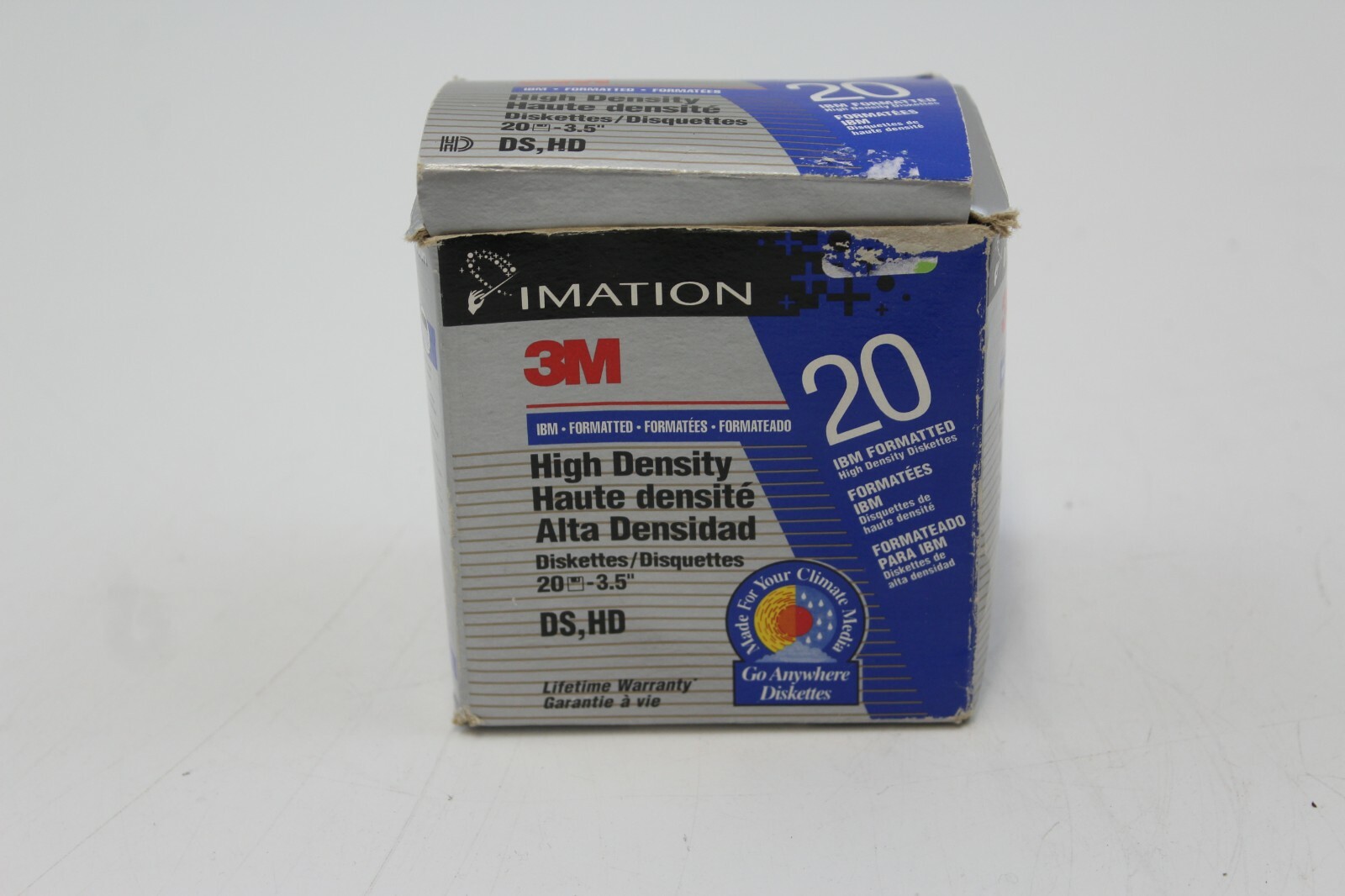 (19) 3M Imation IBM Formatted high Density Diskettes NEW