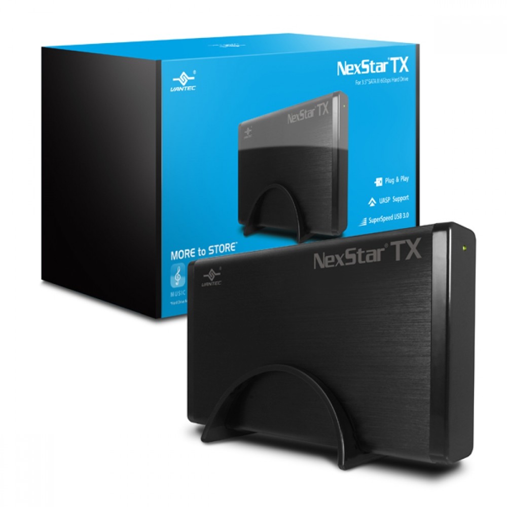 Vantec NexStar® TX USB 3.0 Hard Drive External Enclosure 