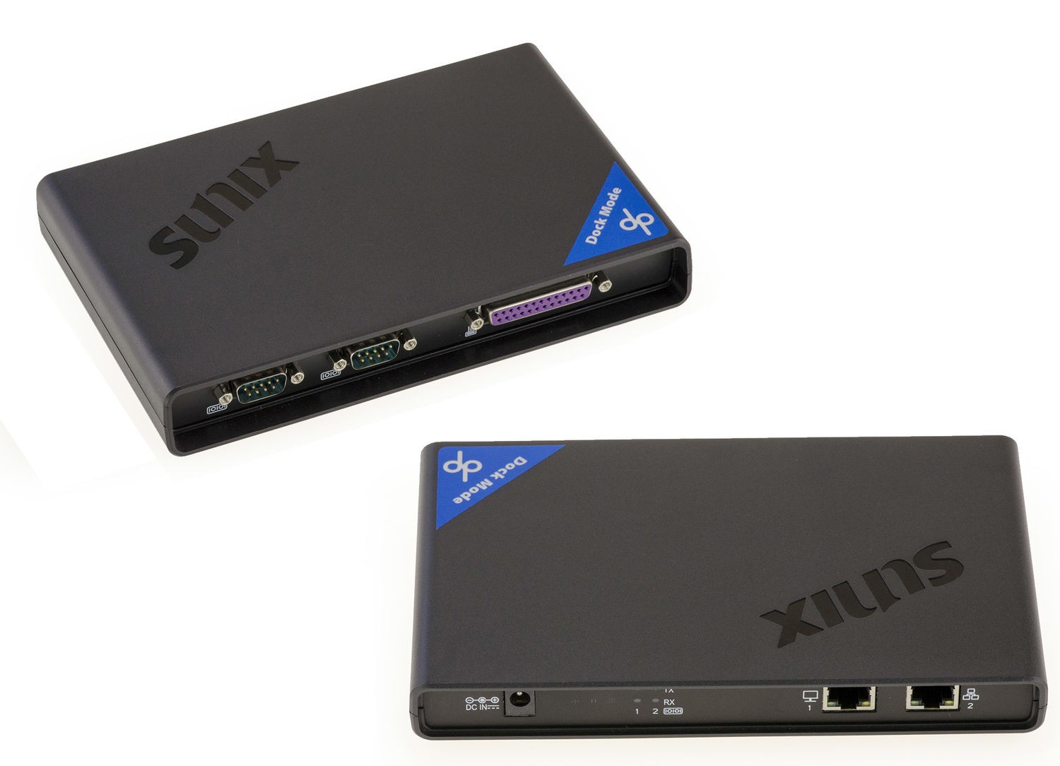 SUNIX Industrial Range - Ethernet / RS232 + LPT Converter Dock - DPKM21H00