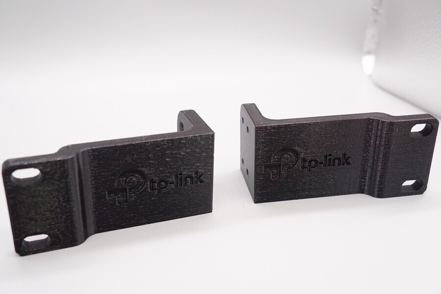 3D Rack Ears for TP-LINK TL-SG1024D TL-SG1016D Network Switch 24 / 16 Port