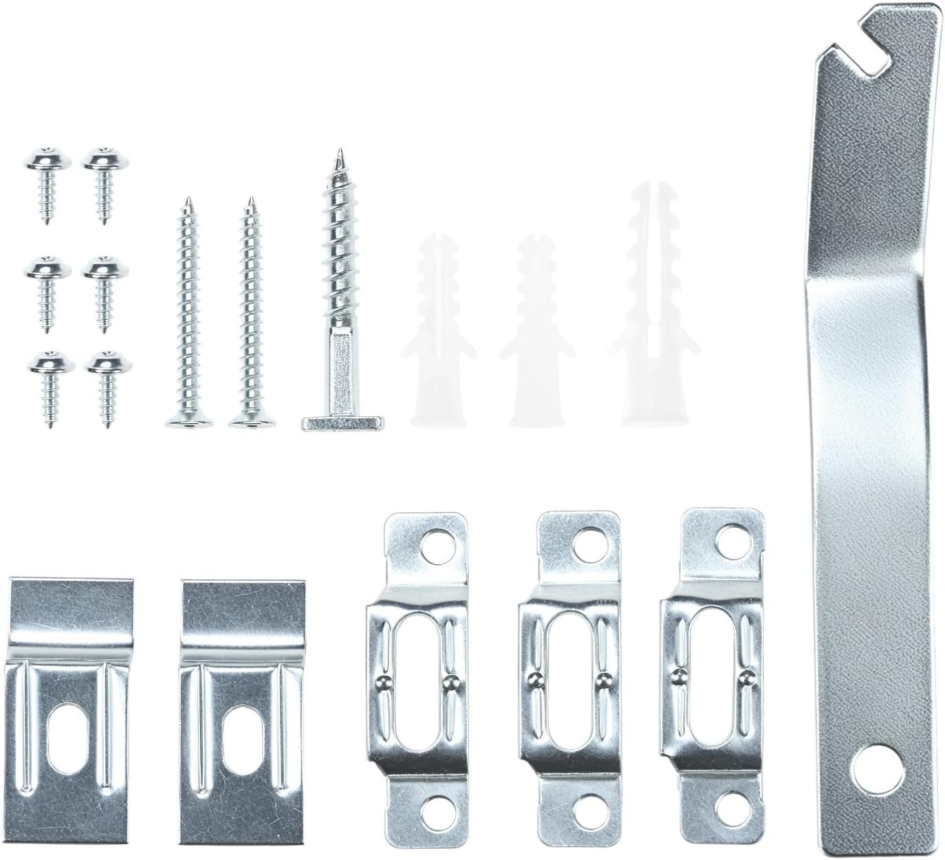 Frame Lock Security Hanging Kit T-Head Screws 25 Pack Art Theft Protection