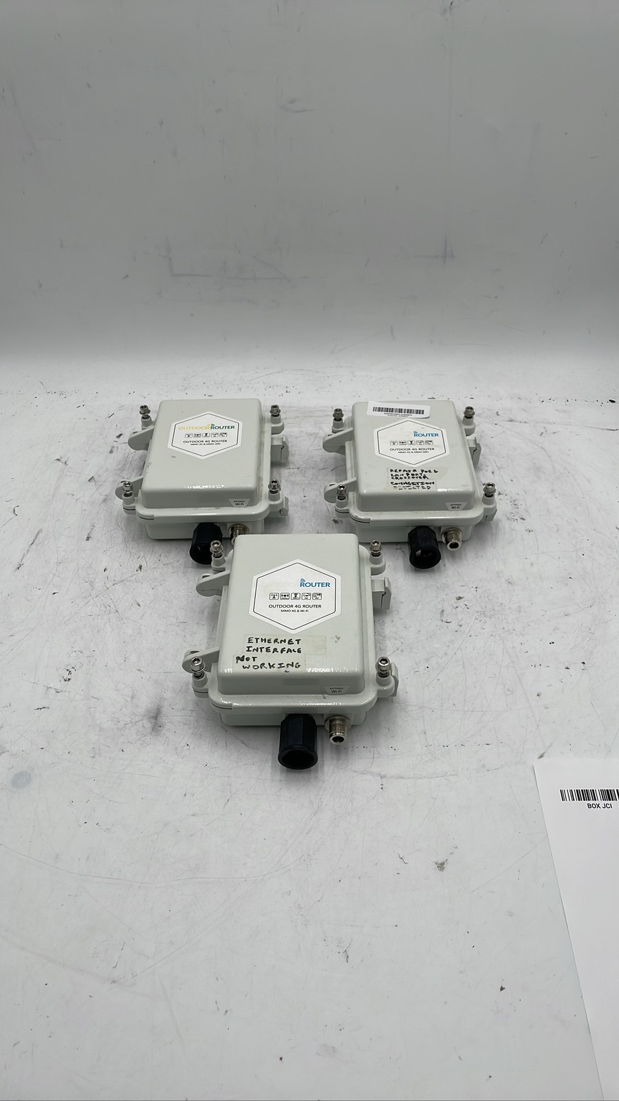 EZR33 Outdoor 4G LTE Routers EC25-AF MIMO WiFi PoE Repair Lot Of 3