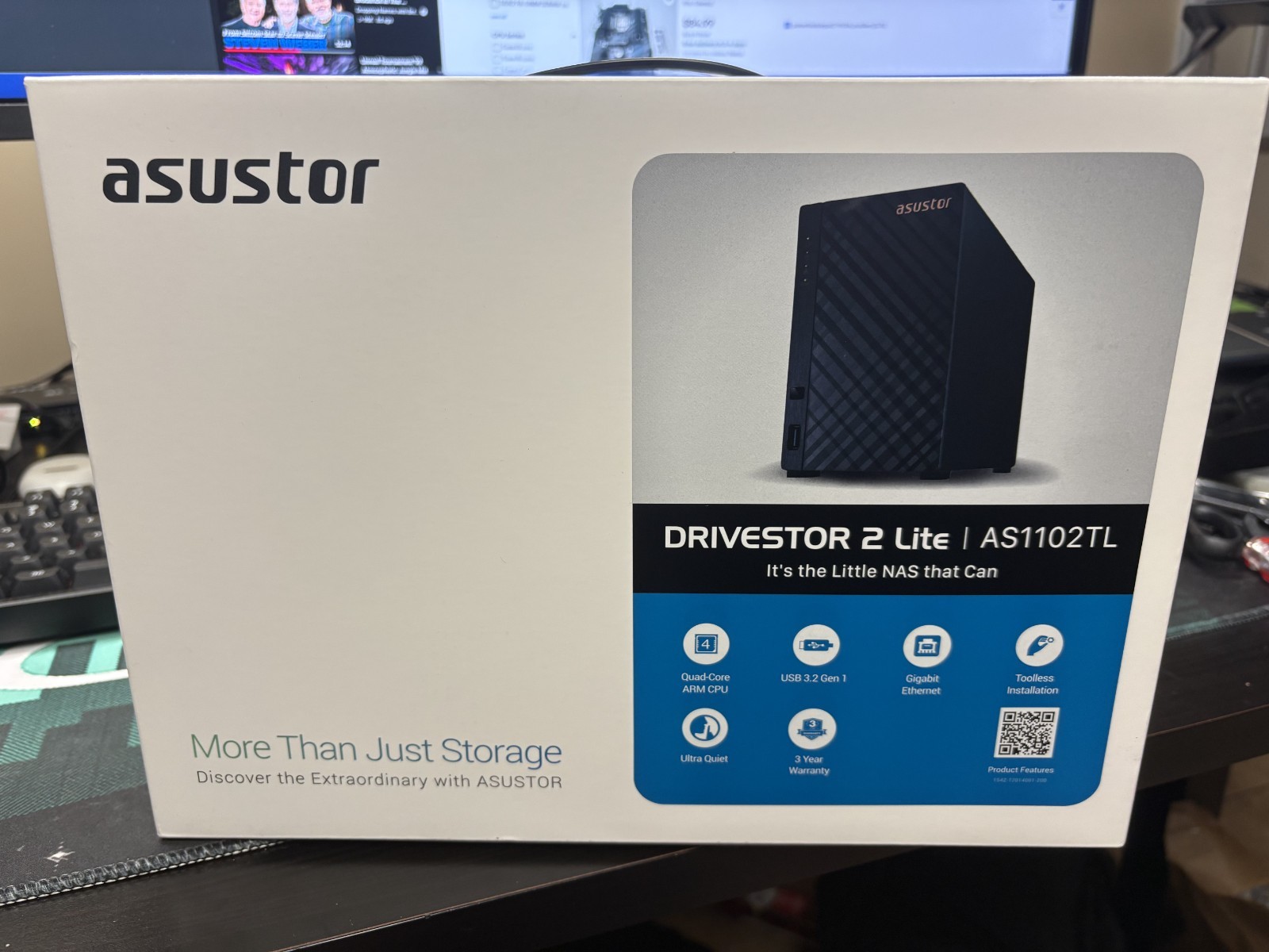 Asustor Drivestor 2 Lite AS1102TL 2-Bay Network Attached Storage NAS