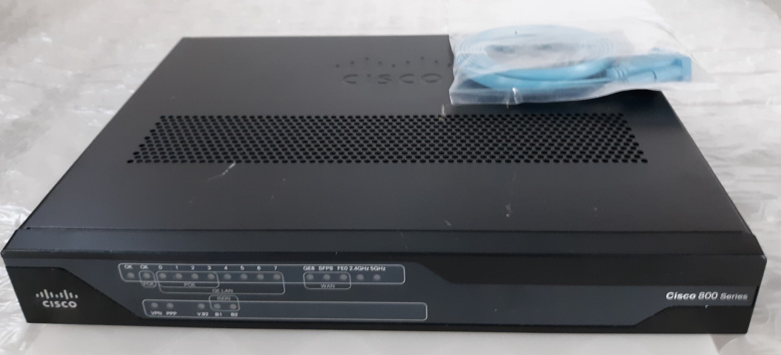 Cisco C891FW-A-K9 V01 Integrated Services Router NO AC