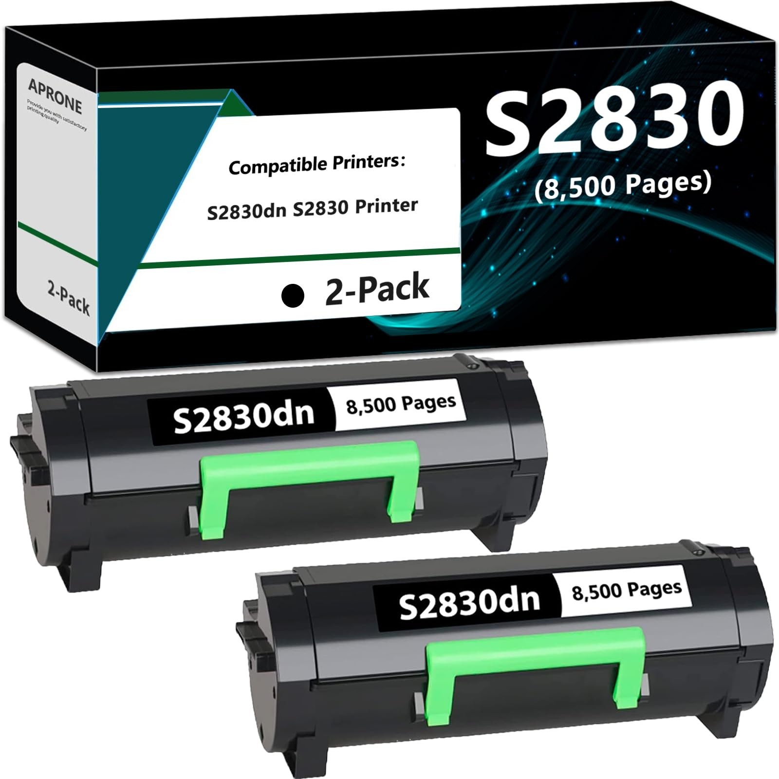 APRONE S2830dn S2830 High Capacity Toner Cartridge Compatible for Dell S2830dn S