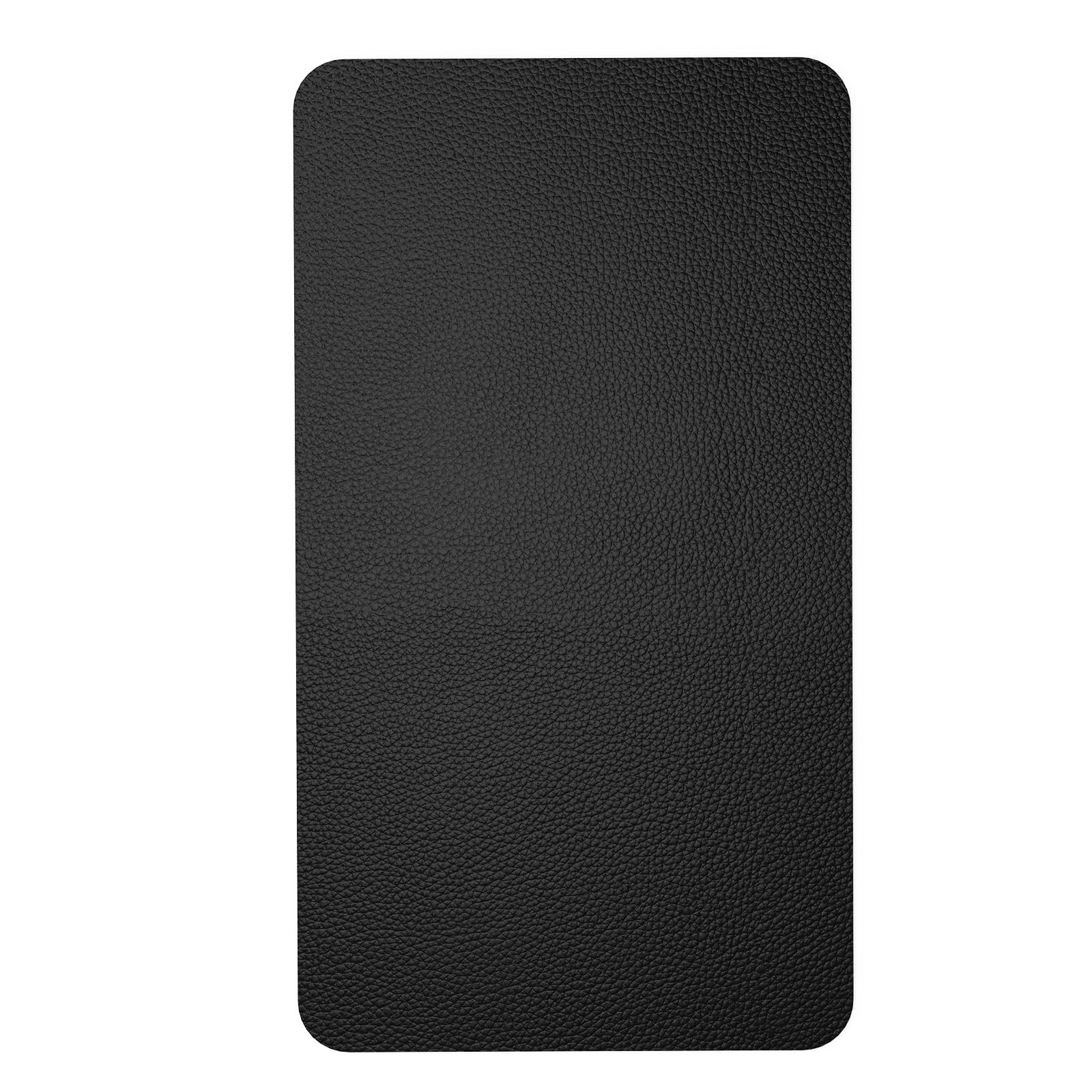 2 Pack Self-Adhesive Mouse Pad, Sticks to Desk & Flat Work Surface - PVC Leat...