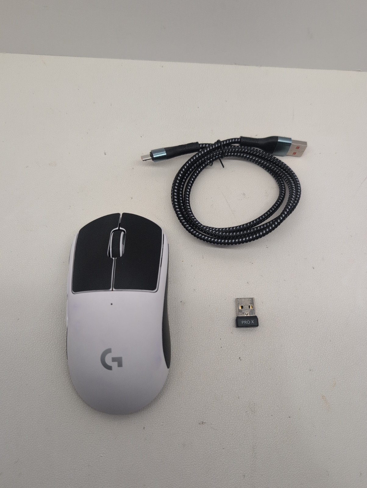 Logitech PRO X SUPERLIGHT Wireless Gaming Mouse Gen 1 White Tested & Working #1